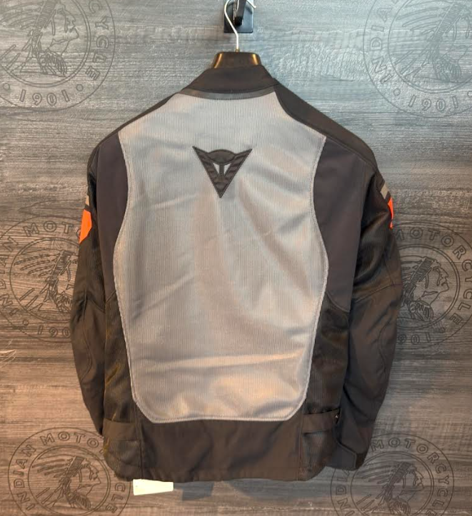 Dainese Air Fast Tex Jacket Size 50 Black and Fluorescent Red New