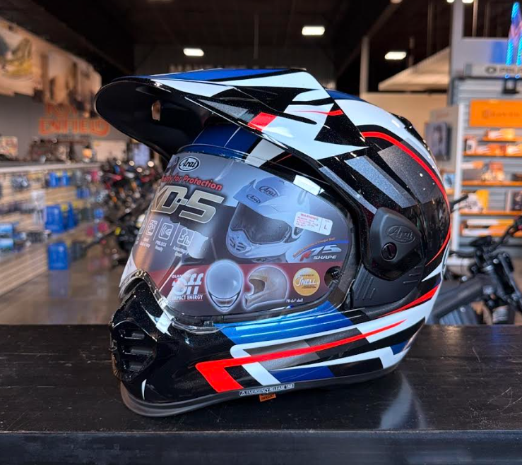 NEW Arai XD-5 Discovery Blue Large Helmet