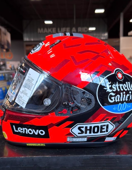 NEW Shoei Ducati X-15 Marquez 9 Medium Helmet