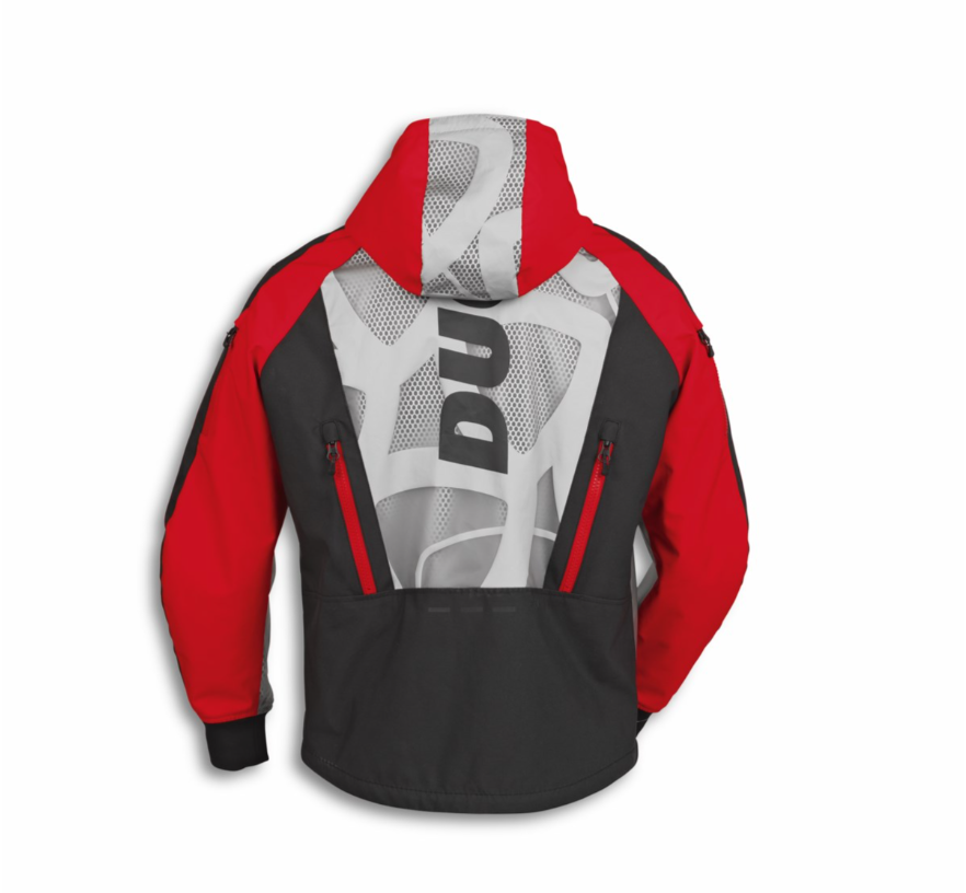 NEW Ducati Overlay YO Motorcycle Jacket XL Waterproof Windproof Fabric