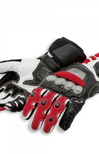 NEW Dainese Ducati Corse C5 - Leather Gloves