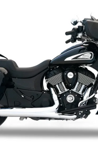 Rinehart 4.5" MotoPro45 Slip-On Exhaust For Indian Touring 2014-2024 500-0510