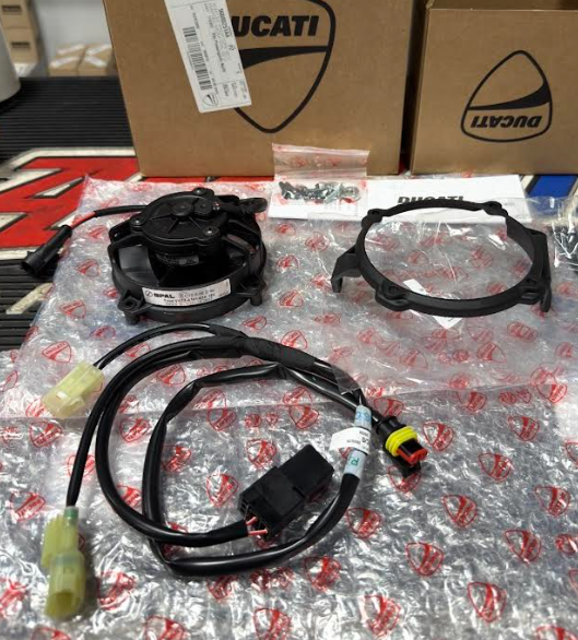 NEW OEM Ducati Desmo 450 Cooling Fan 96080251AA