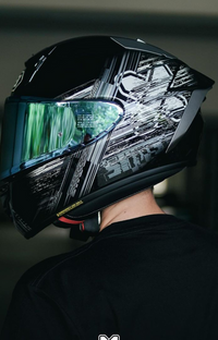 SHOEI X-Fifteen Cross Logo