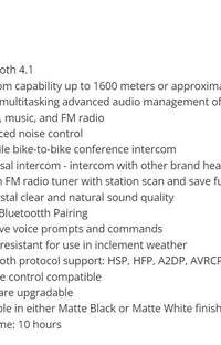 HJC for Smart HJC 20B with Bluetooth Technology Communication System - Matte Black