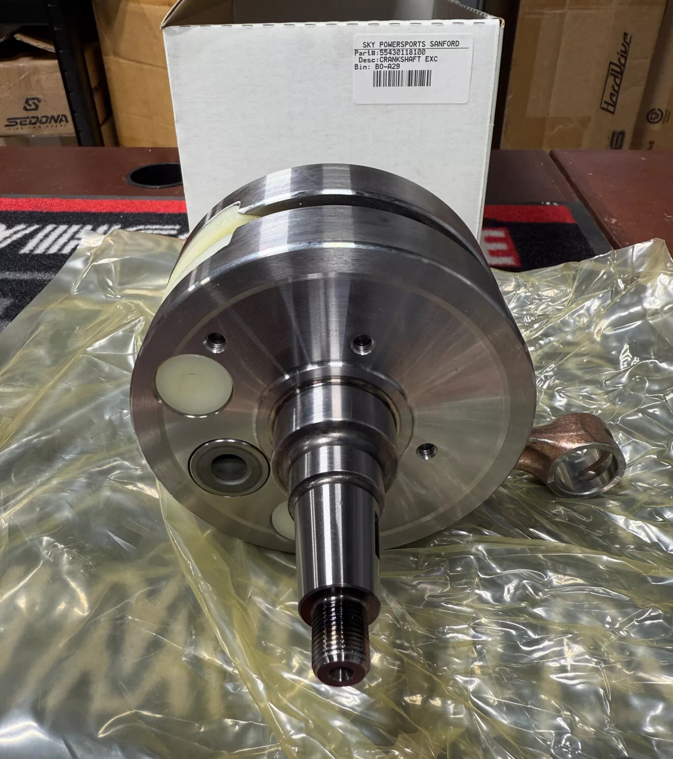 NEW KTM GASGAS HUSQVARNA CRANKSHAFT 250 300 250i 300i EX EC TX TC 55430118100
