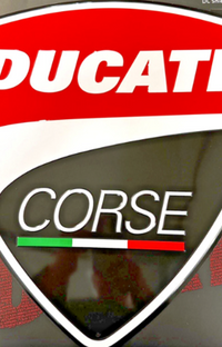 NEW OEM Ducati Corse Shield Metal Insignia 987709332
