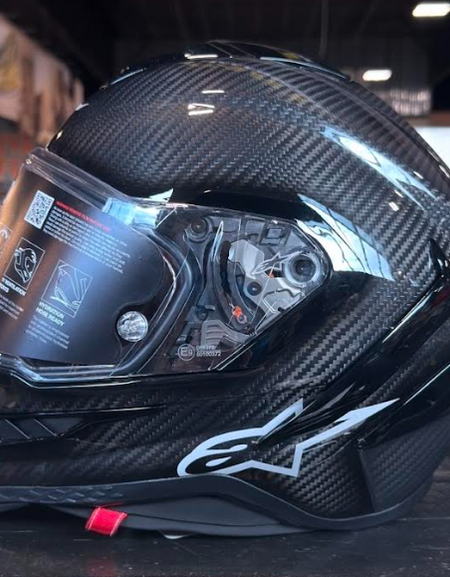 NEW Alpinestars Supertech R10 Small Helmet Carbon Black