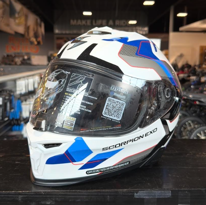 NEW Scorpion EXO-T520 Zuse Blue Small Helmet