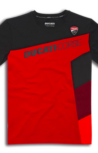 Ducati DC Sport T-Shirt Black/Red