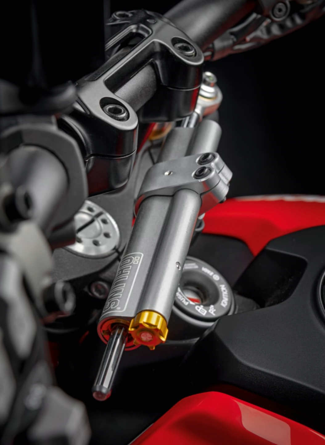 Hypermotard Öhlins Adjustable Steering Damper 3