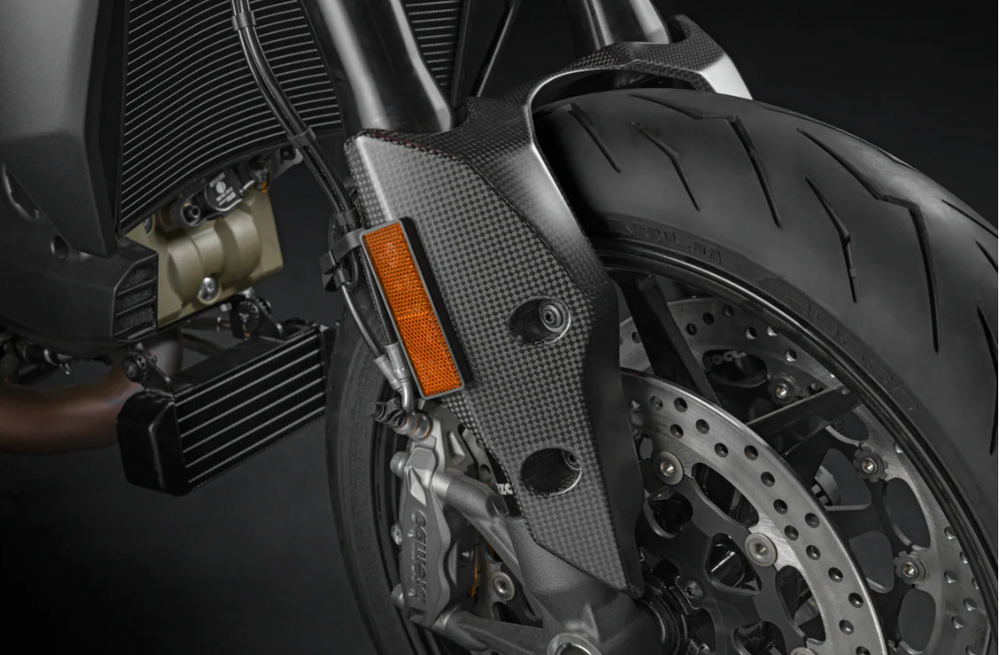 Hypermotard Carbon Front Mudguard