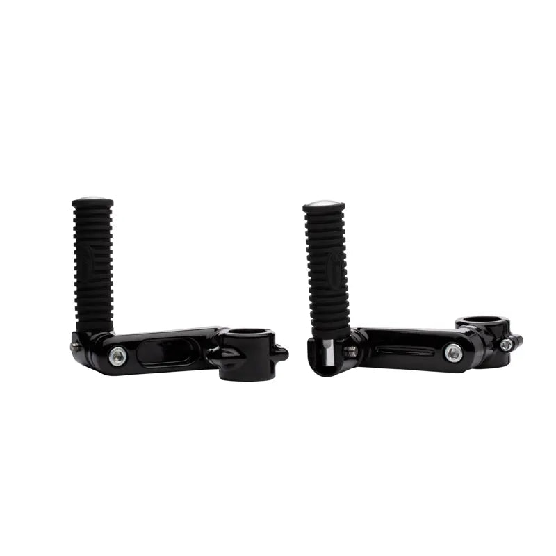 Indian Infinite Highway Pegs in Black, Pair