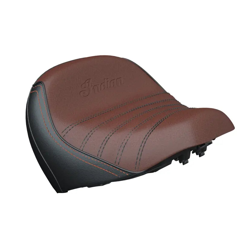 Genuine Leather Comfort+ Solo Seat, Brown