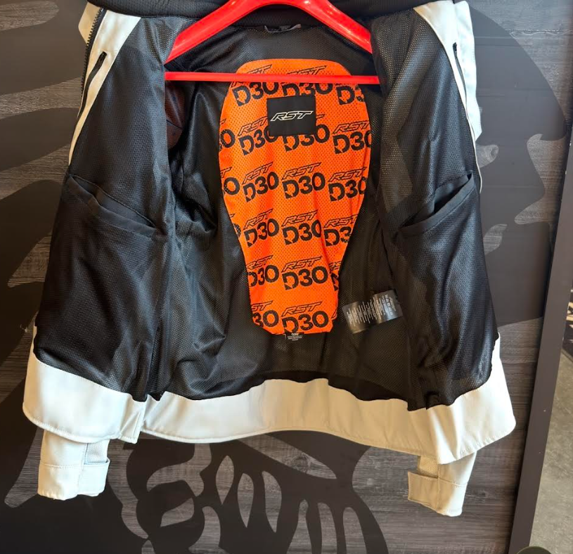 NEW Spectre Air D3O Ladies Silver Textile Jacket 3XL