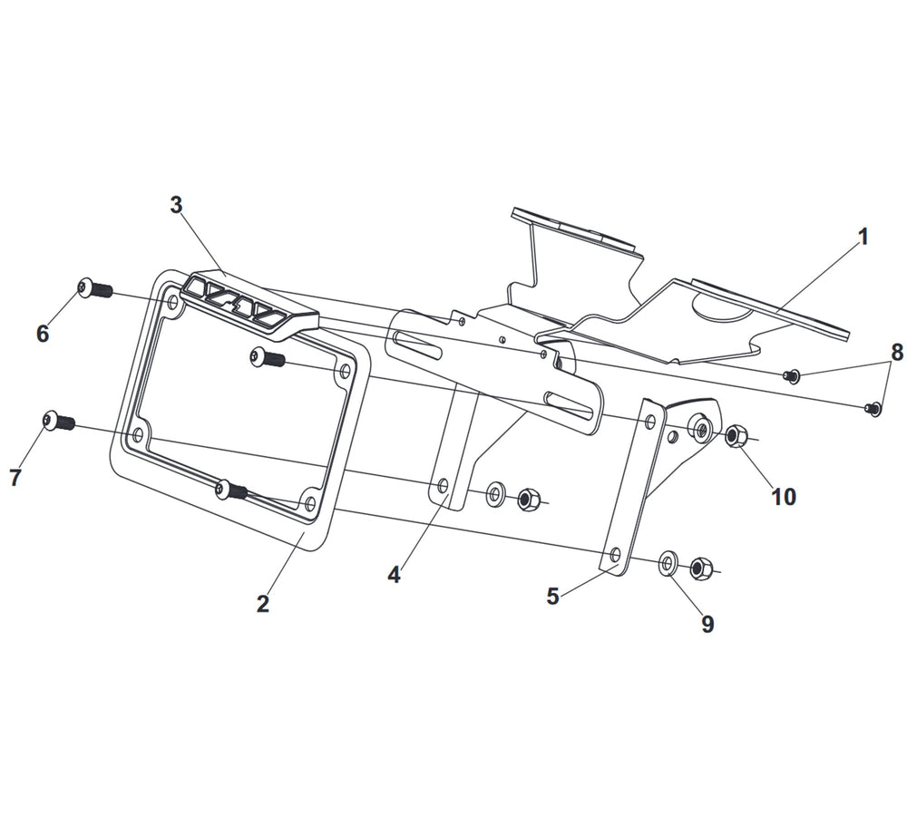 Suzuki GSX-R 1000 FENDER ELIMINATOR KIT