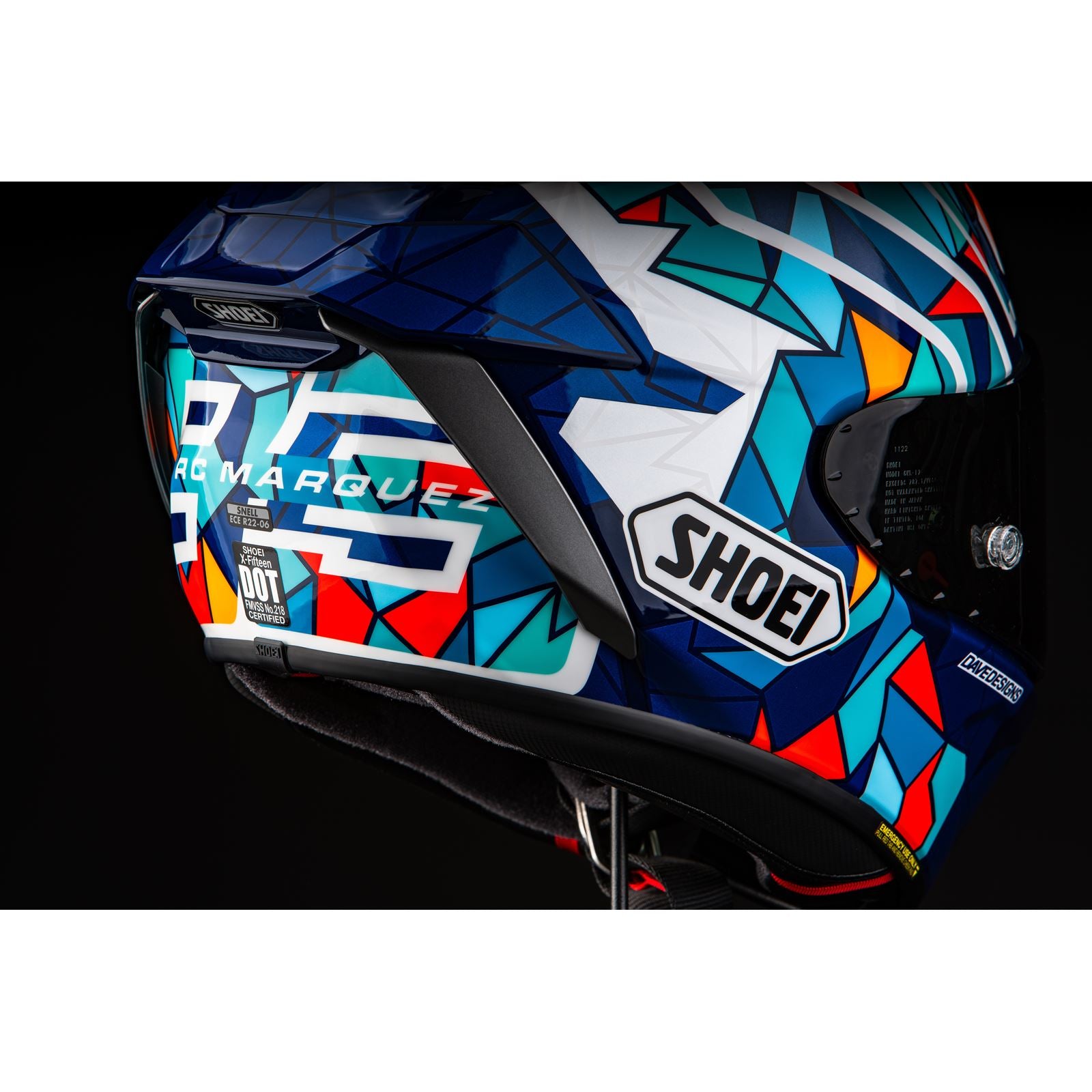 NEW Shoei X-15 MARQUEZ BARCELONA