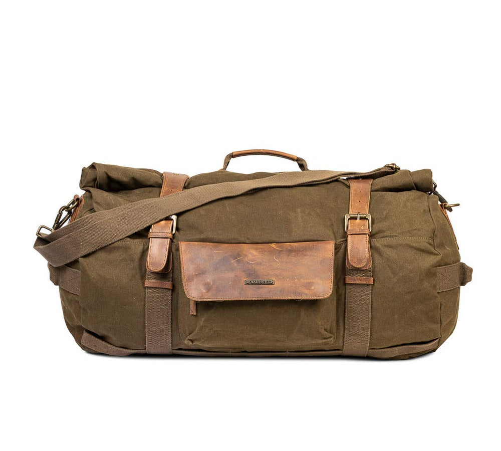 Royal Enfield Classic Duffle Bag, Olive