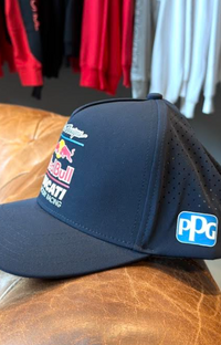 NEW Curved Snapback Troy Lee Designs Red Bull Ducati Blue Hat
