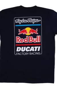 NEW Short Sleeve Troy Lee Designs Red Bull Ducati Blue XXL T-shirt
