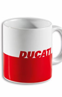 DUCATI RED&WHITE MUG
