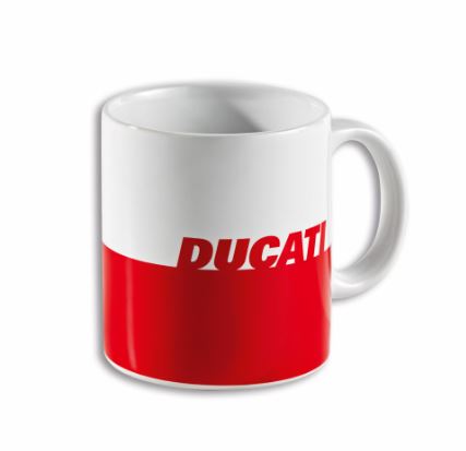 DUCATI RED&WHITE MUG