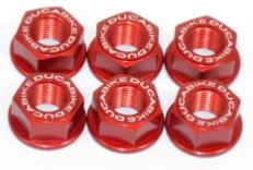 Ducabike Ergal Billet Flange Nuts for
