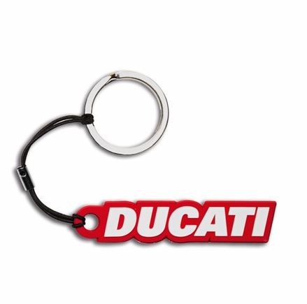 Ducati Logo Rubber Key Ring