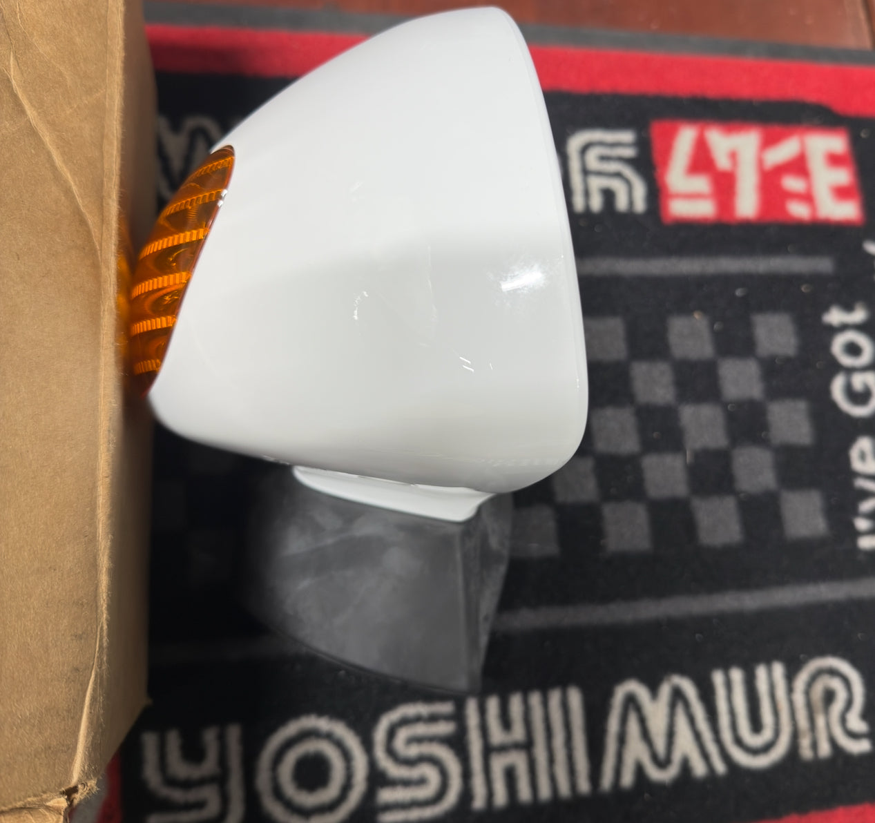 NEW OEM Honda MIRROR ASSY., L. BACK *NHA29* (ARCTIC WHITE) 88120-MCA-A60ZA