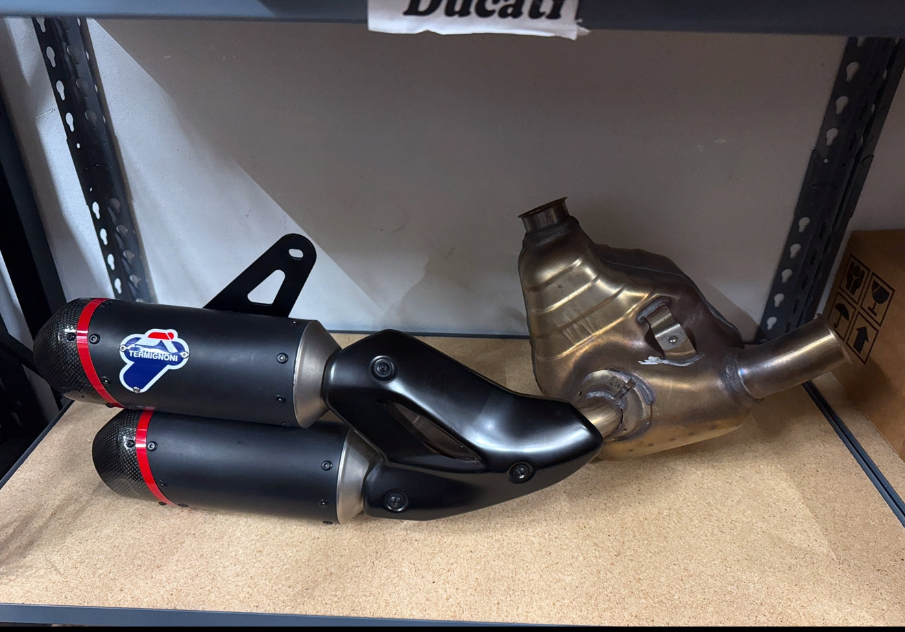 NEW OEM Take Off Ducati MONSTER EXHAUST