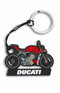 Ducati Streetfighter Rubber Key Ring
