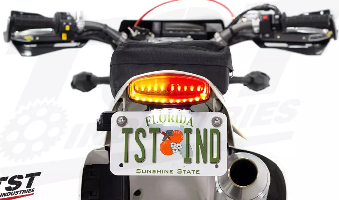 NEW TST Tail Tidy Fender Eliminator Integrated LED for Suzuki DRZ400S/SM 10258