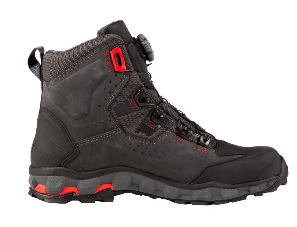 NEW Klim Outlander GTX Boot Asphalt - High Risk Red