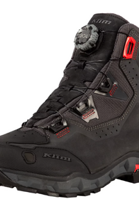 NEW Klim Outlander GTX Boot Asphalt - High Risk Red
