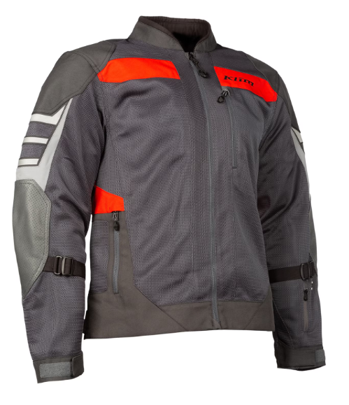 NEW Klim Induction Pro Jacket Asphalt - Redrock