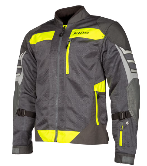 NEW Klim Induction Pro Jacket Asphalt - Hi-Vis