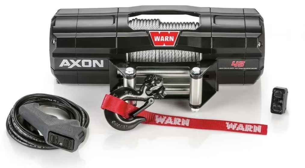 Warn 101145 AXON 45 Powersports/ATV Winch - 4,500 lb Capacity 374726