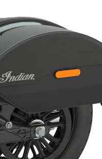 NEW Indian Quick Release Semi-Rigid Saddlebags in Black, Pair 2889282-VBA
