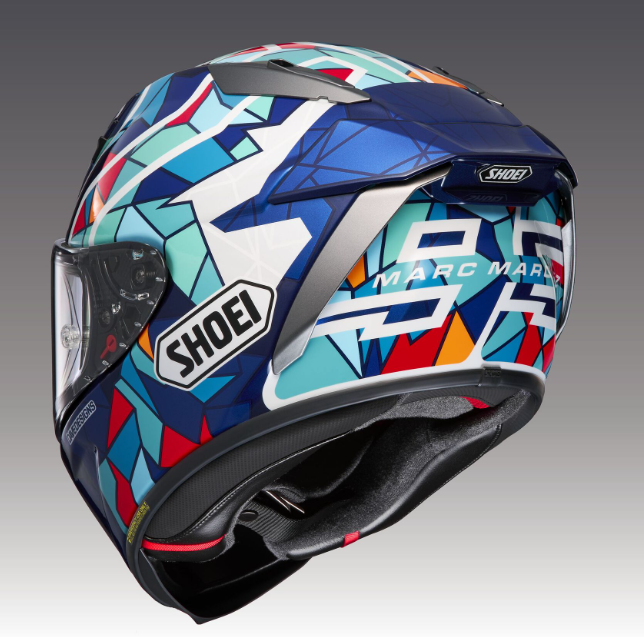 NEW Shoei X-15 Marquez Barcelona Helmet