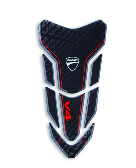 NEW Ducati Adhesive Black Tank Pad V4