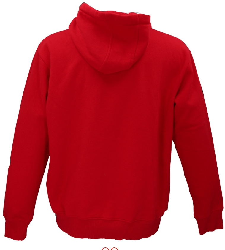 NEW Ducati Logo Hooded Sweatshirt Red