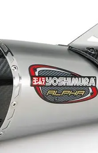 Yoshimura Stainless/Carbon Fiber Street Series Alpha T Slip-On 11750BP520
