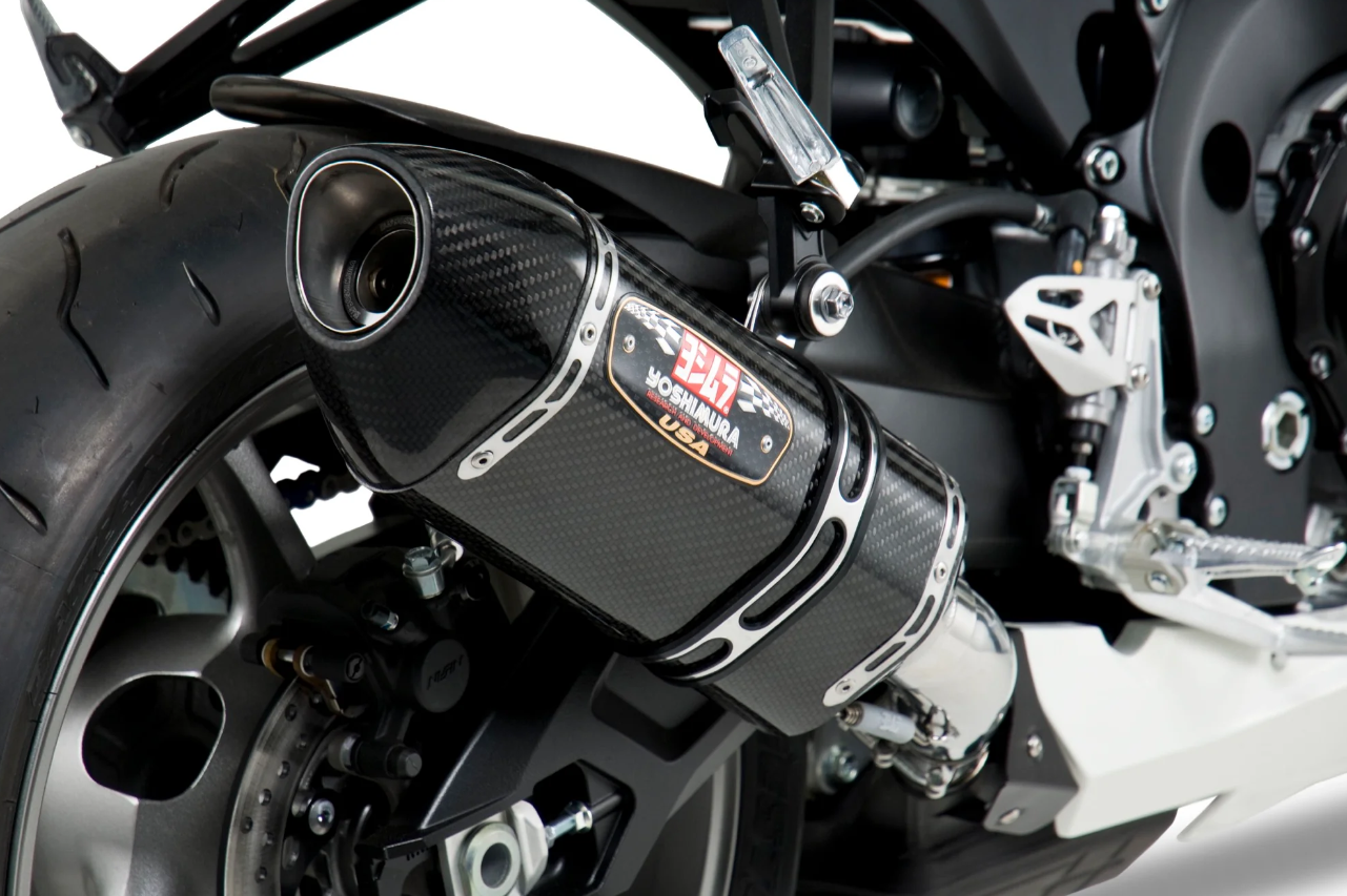 YOSHIMURA R-77 Carbon Slip-On Muffler 2011-2024 GSX-R600 750 1160020220