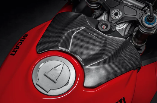 NEW OEM 2025 Ducati Panigale V4 Carbon Tank Cover 96981821AA