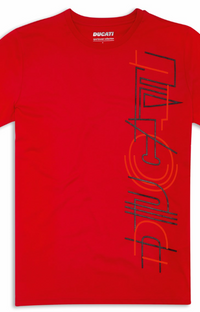 NEW OEM Ducati Skyline Red T-shirt
