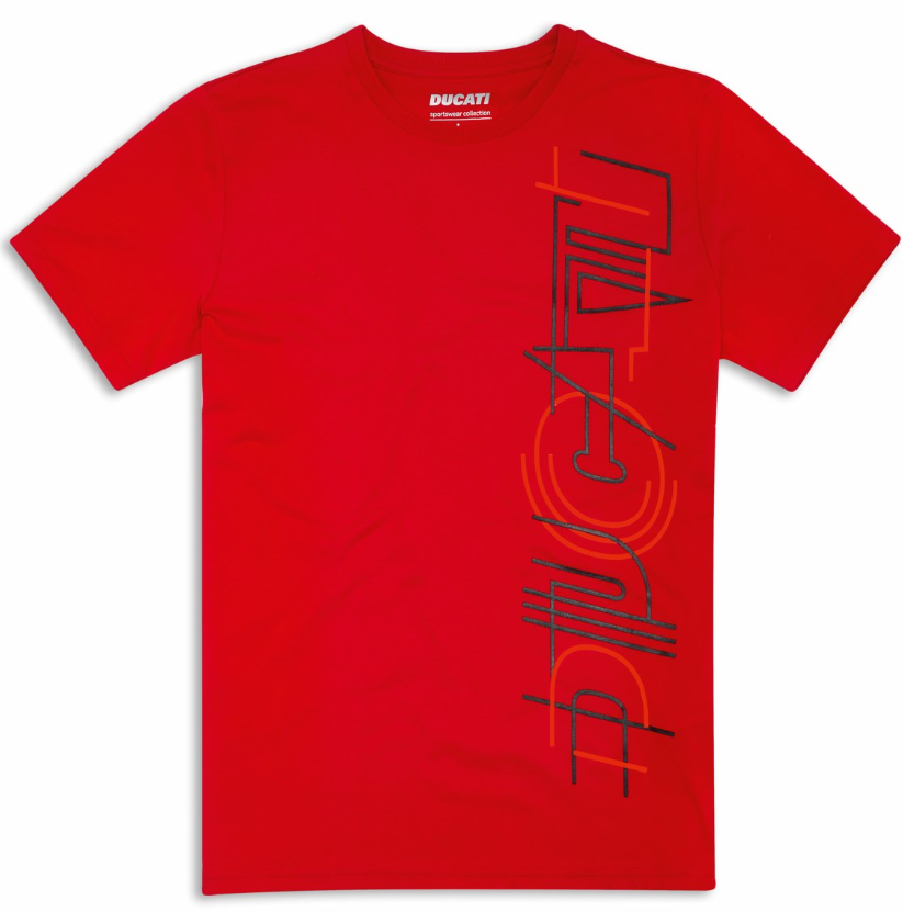 NEW OEM Ducati Skyline Red T-shirt