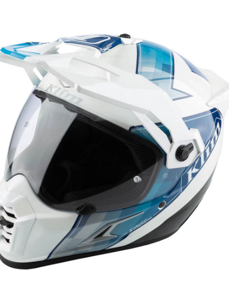 NEW Klim Krios Pro Helmet Spectrum White Blue