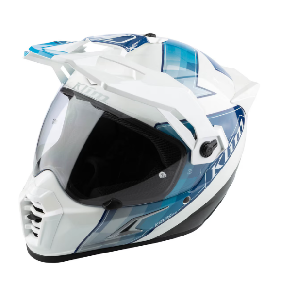 NEW Klim Krios Pro Helmet Spectrum White Blue – Ducati Bros