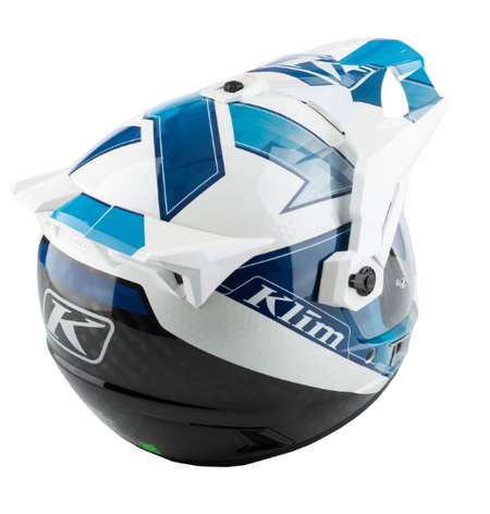 NEW Klim Krios Pro Helmet Spectrum White Blue