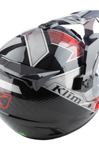 NEW Klim Krios Pro Helmet Spectrum Black Fiery Red
